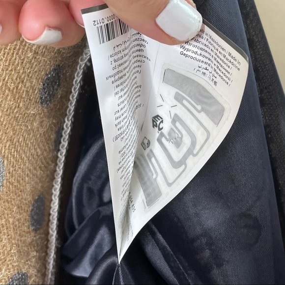 Gerry Weber Zip Crew Neck Plaid Square Pattern Full Zip Casual Dress Jacket - Picture 12 of 12